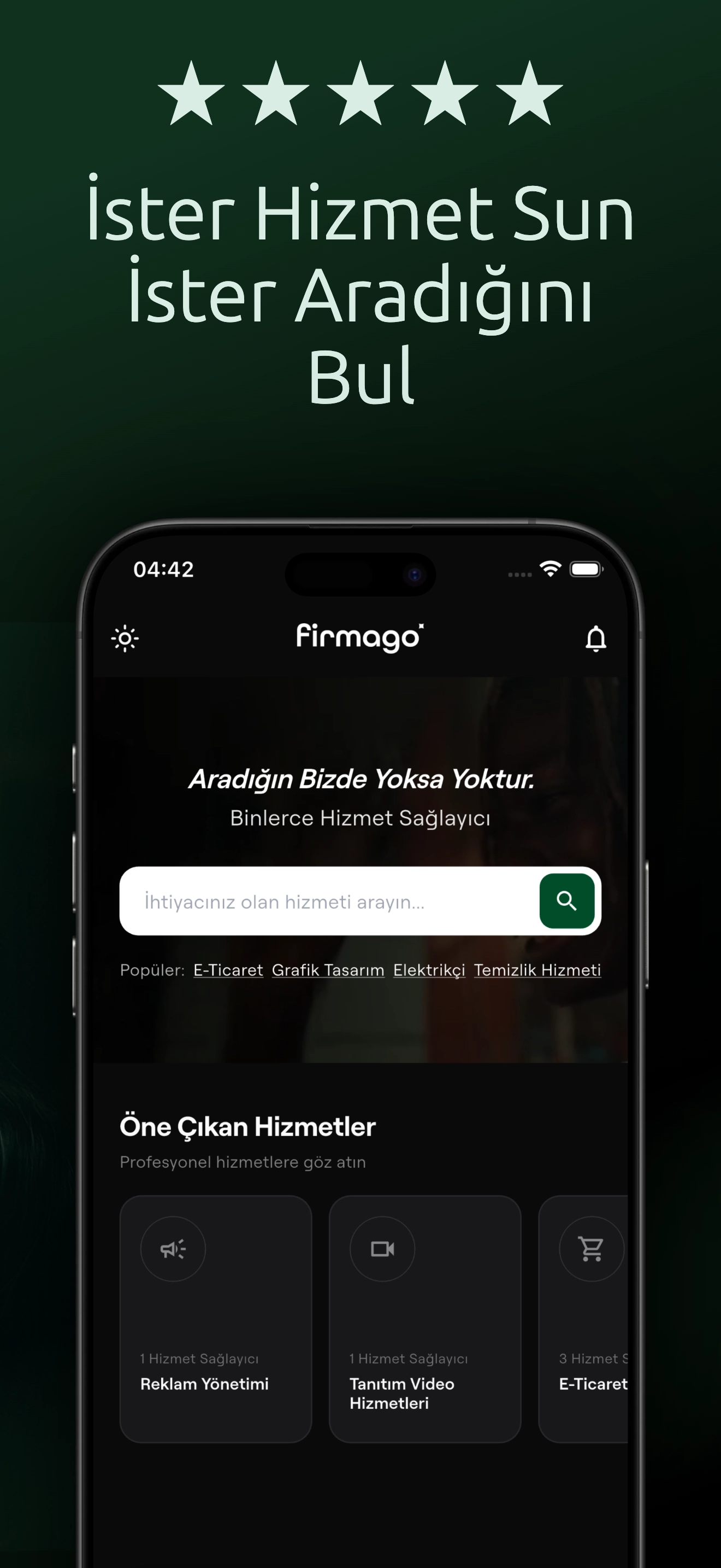 Firmago Mobil Uygulama
